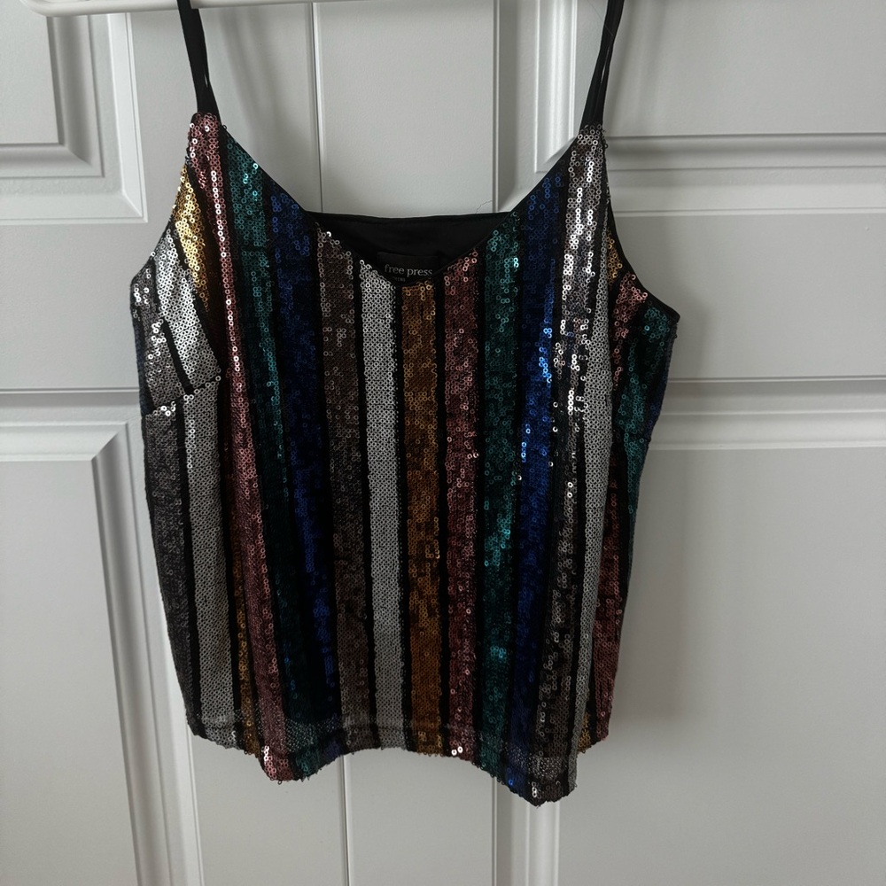 New Years Sequin Tank